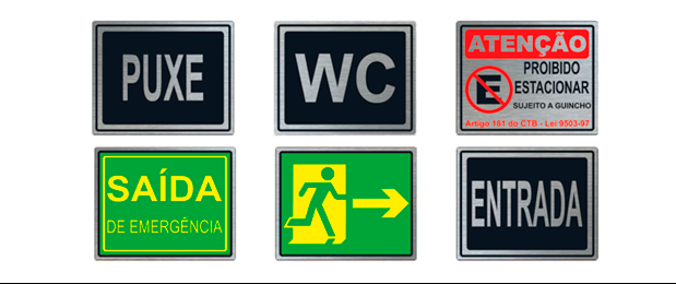 Placas de comunicação